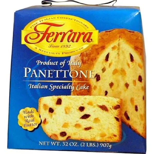 Ferrara Italian Specialty Cake, Panettone, 32 Ounce (Packaging May Vary)