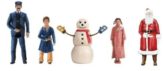 Lionel The Polar Express Snowman & Children People Pack