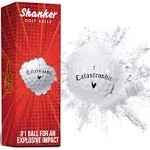 Shanker Golf Exploding Balls - Prank Balls That Explode On Impact - Funny Joke for Golfers (Sleeve of 3, Novelty)