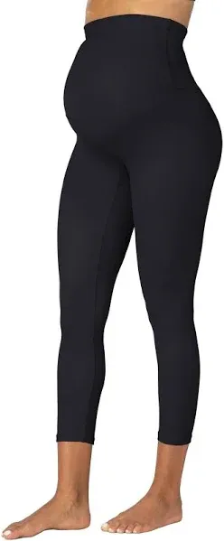 Buttergene Women's Maternity Over The Belly Leggings