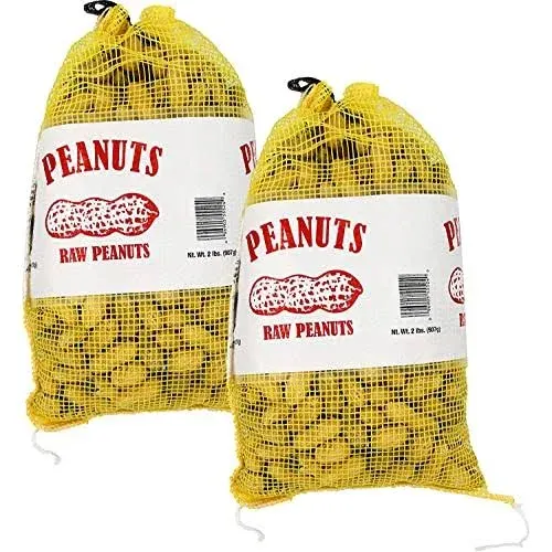 Raw Peanuts 2 Pounds 2 lbs