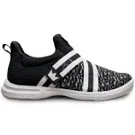 Brunswick Slingshot Black/White Men's Bowling Shoes - 7