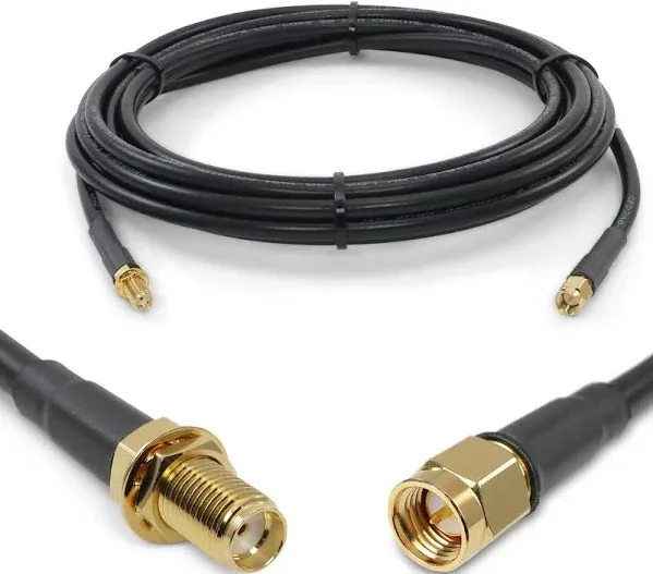 Proxicast SMA Male to SMA Female Premium 240 Series Low-Loss Coax Cable