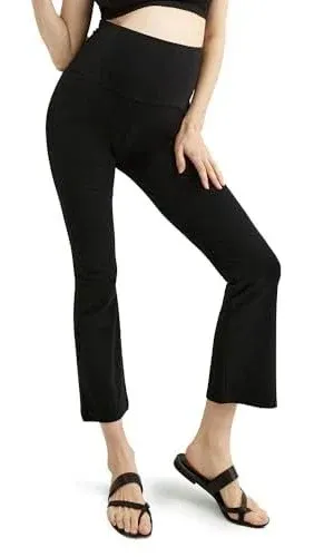 Hatch Women's The Ultimate Before During After Crop Flare Legging