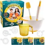 MasterChef Junior Baking Kitchen Set - 7 Pc. Kit Includes Real Cooking Tools for