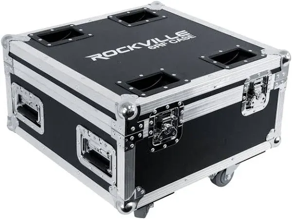 Rockville 6RF Charging Road Case