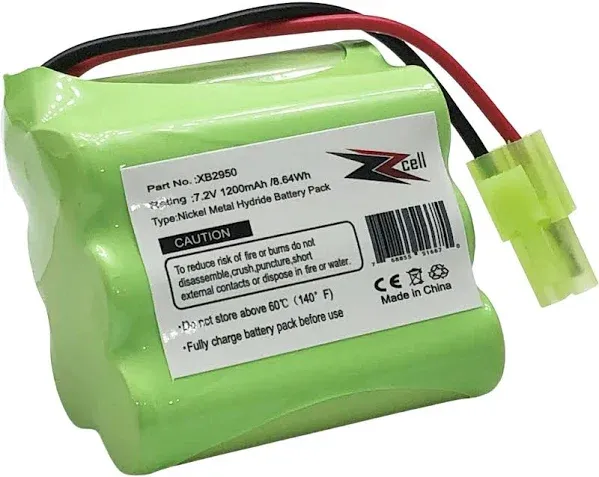 ZZcell Battery for Euro Pro Shark Vacuum Carpet and Carpet Sweeper