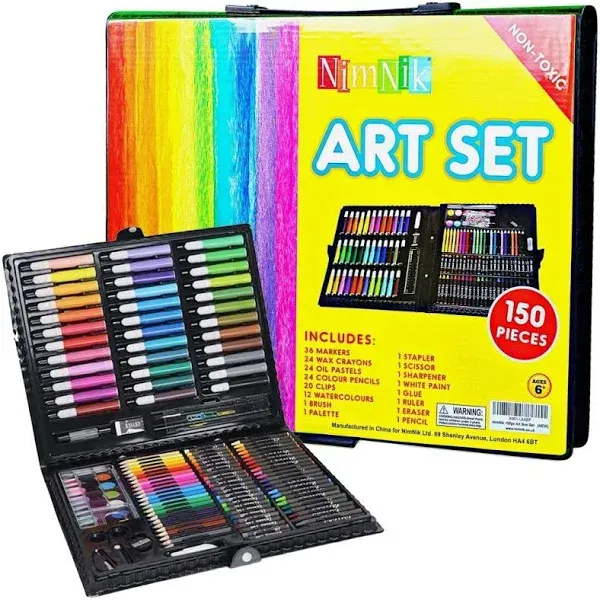 150-Piece Painting Brush Set for Beginners and Professionals