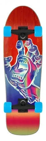 Santa Cruz Iridescent Hand Shaped Cruiser 31.7 inch Red