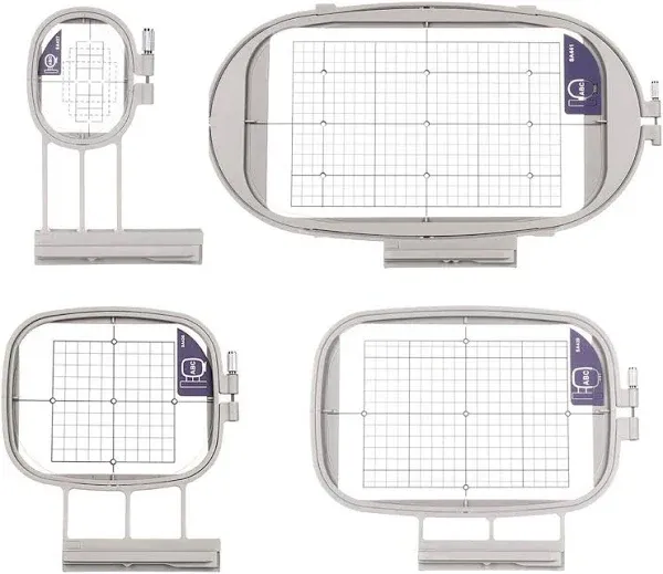 Sew Tech Embroidery Hoops for Brother Innovis NQ1600E NQ1400E NQ3600D Dream Machine 2 VE2200 4000D 1500D V7 V5 VM5200 Babylock Embroidery Machine Hoo