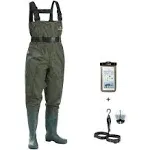 FISHINGSIR Fishing Waders for Men with Boots Womens Chest Waders Waterproof for Hunting with Boot Hanger