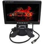 Padarsey 7 Inches TFT Color LCD Car Rear View Camera Monitor Support Rotating The Screen and 2 AV Inputs