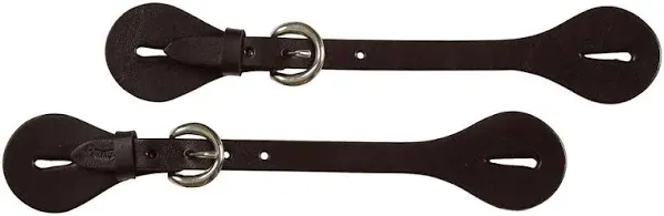 Schneiders Black Leather Spur Strap Perfect for Horse Enthusiast | Rider Control