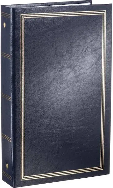 Pioneer Pocket 3-Ring Binder Photo Album (Navy Blue)