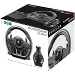 Subsonic Superdrive - GS650-X Steering Wheel with Pedals for Xbox Series X|S / Xbox One / PS4