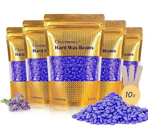 17.5 Oz Charmonic Hard Body Hair Removal Wax Beads Depilatory Wax for Women and Men