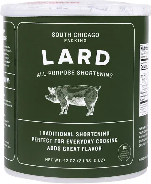 South Chicago Packing Traditonal Lard Shortening