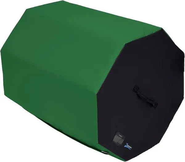 Green/Black Z Athletic Octagon Mat for Gymnastics