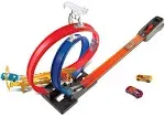 Hot Wheels Action Energy Track Multi Car Power Loops - Includes 3 Cars