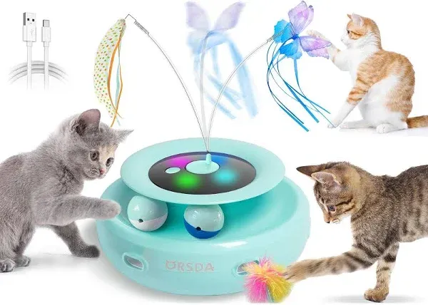 ORSDA 3-in-1 Automatic Cat Toys