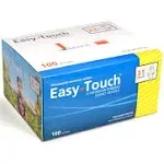 Easy Touch 31g; 3/10cc; 100ct; 8mm (5/16" in) Syringes