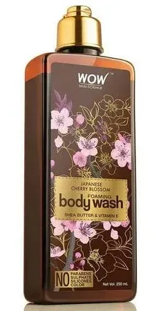 Wow Skin Science Japanese Cherry Blossom Foaming Body Wash