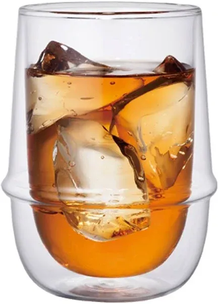 KINTO Kronos Double Wall Iced Tea Glass