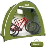 iCOOL Outdoor Bike Cover Storage Shed Tent, 210D Oxford Thick Waterproof, Storage of 2 Bicycle-Black