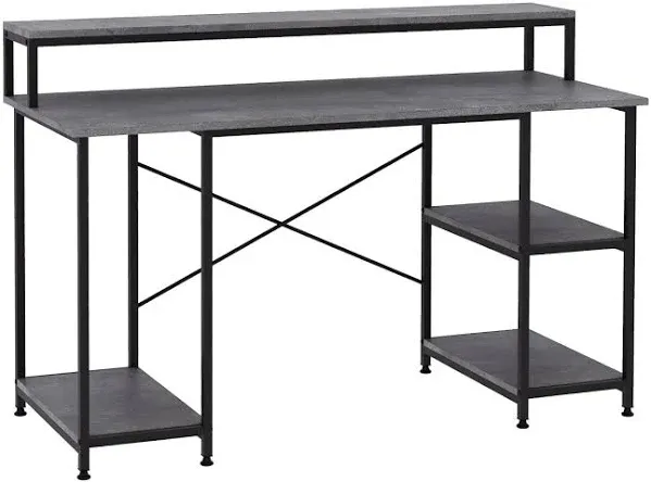 HOMCOM 55 Inch Home Office Computer Desk