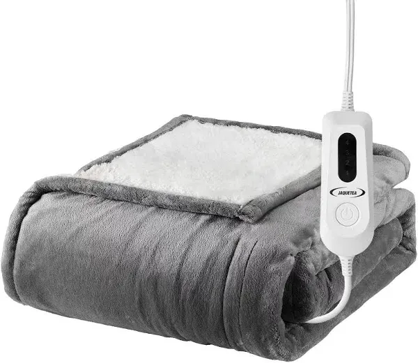 JAQUETEA Heated Blanket Electric Throw