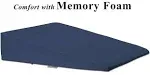 Extra Large Bed Wedge Pillow (33 x 30.5 x 7.5 inch) and Headrest Pillow in On...