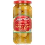 Mezzetta Olives, Spanish Queen, Super Colossal, Pimento Stuffed - 10 oz