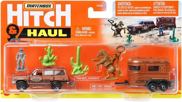 Hitch & Haul Matchbox Flatbed Truck