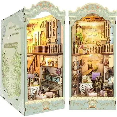 DIY Dollhouse Book Nook Kit