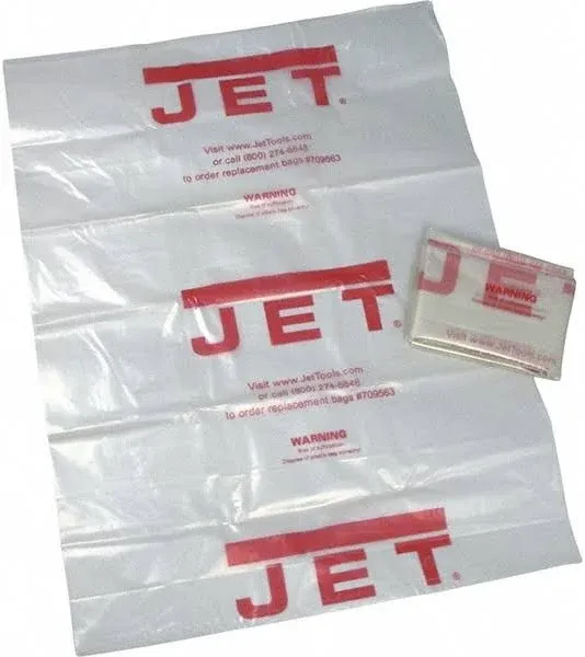 Jet Clear Plastic Bag for Jet Cyclone Canister