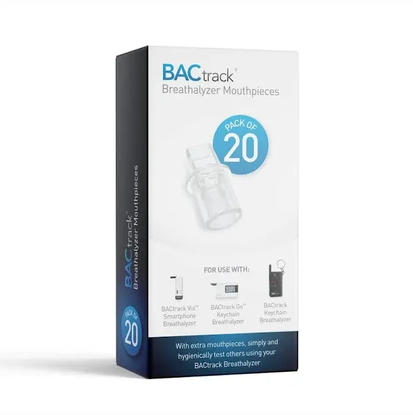 BACtrack Keychain Breathalyzer Mouthpieces