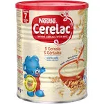 Nestle Cerelac 5 Cereals with Milk 400g