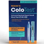 Reese’s ColoTest At-Home Colon Cancer Screening iFOB FIT Test 023513132143VL