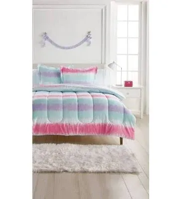 Dream Factory Tie Dye Stripe Comforter Bed in a Bag