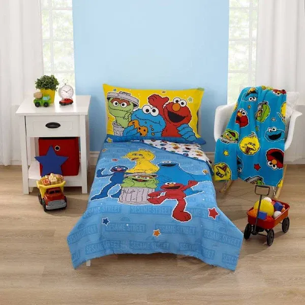 Sesame Street Come and Play Decorative Toddler Pillow