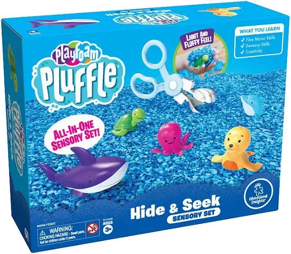 Educational Insights Playfoam Pluffle Hide & Seek Sensory Set