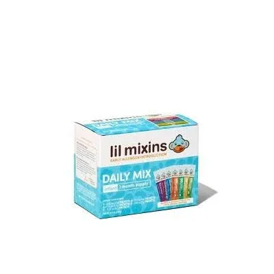 Lil Mixins Early Allergen Introduction Daily Mix 1 Month Supply Sealed BB 5/25