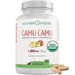 Mother Nature Organics Camu Camu Capsules