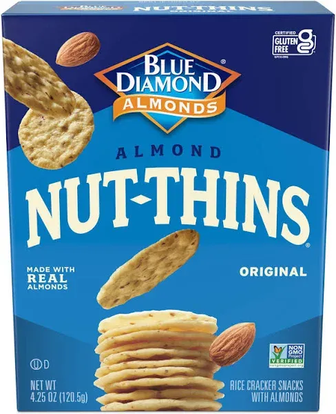 Blue Diamond Nut Thins Cracker