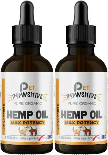 Billion Pets Max Potency Calming Drop Hemp Oil