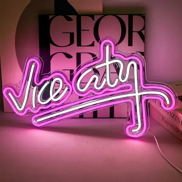 Vice City Neon Sign