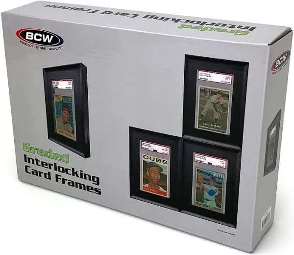 BCW Interlocking Graded Card Frames