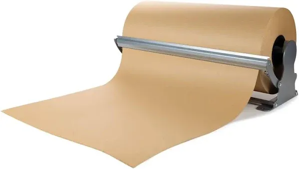 IDL Packaging 18" Kraft Paper Roll Dispenser and Cutter