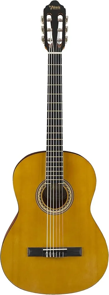 Valencia VC204H Hybrid Neck Classical Guitar Natural