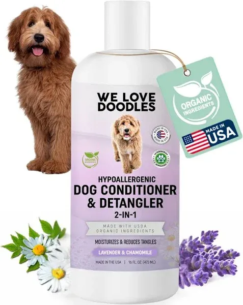 USDA Organic Dog Conditioner and Detangler